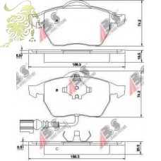 37133 Наконечник рулевой тяги VW Gaddy,POLO (107 832 HP)