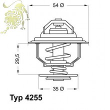 4255.92D Термостат Wahler OPEL