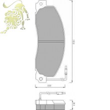 GDB344 Колодки тормозные дисковые Fomar OPEL/RENAULT (C1R014ABE)