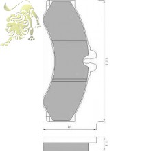 GDB1288 Колодки тормозные дисковые MB Sprinter/Iveco (RM1198 GOODREM)
