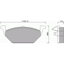 638181/687681 Колодки тормозные передние (PR 5000-1094 1J0615115) AUDI,VWSEAT SKODA 638181/687681 Колодки тормозные передние (PR 5000-1094 1J0615115) AUDI,VWSEAT SKODA