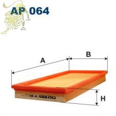 AP064 FILTRON Фильтр воздушный (WA6229 WIX) K158