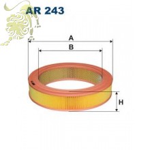 AR243 FILTRON Фильтр воздушный MAZDA (IPA-627) WA6426