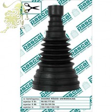 G5U000PC Пыльник ШРУСа универсальный D1=90/85/77/65, D2=20/25/29/36