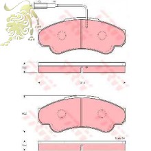 GDB1518 Колодки тормозные передние CITROEN,FIAT,PEUGEOT (XLP91518)