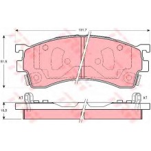 GDB3192/GDB1139 Колодки тормозные дисковые LUCAS GDB3192/GDB1139 Колодки тормозные дисковые LUCAS