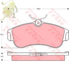 GDB3271 Колодки тормозные задние NISSAN ALMERA (50-00-015Ashika)