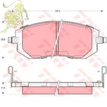 GDB3328/GDB3371 Колодки тормозные передн. SUBARU (RM1251 GOODREM)