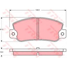 GDB360/GDB466/GDB814/GDB829 Колодки тормозные AUDI/FIAT/LANCIA (Tomex 1062) GDB360/GDB466/GDB814/GDB829 Колодки тормозные AUDI/FIAT/LANCIA (Tomex 1062)