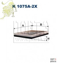 K1023A Фильтр салона (угольный) RENAULT (NF6129C)