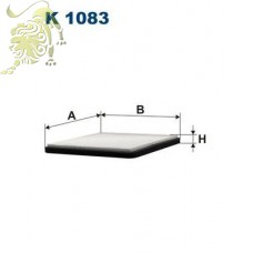 K1412 Фильтр салона угольный Toyota/LEXUS (NF6179C)