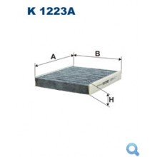 K1223A FILTRON Фильтр салона (B4X024CPR) Cruze, Insignia, Astra j