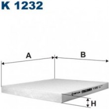 K1232/1233 FILTRON Фильтр салона HYUNDAI/KIA (97133-2E210) (AF 5073)
