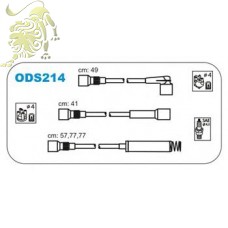 ODUS204 Провода высоковольтные OPEL 1.8-2.0 DIN (1292000510)