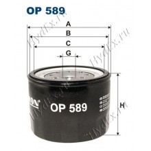 OP589 FILTRON Фильтр масляный WL7156 WIX OP589 FILTRON Фильтр масляный WL7156 WIX
