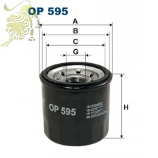 OP595 FILTRON Фильтр масляный HONDA/KIA/MAZDA/MITSUBISHI/NISSAN (OF16010)