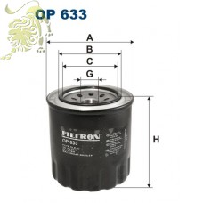OP633 FILTRON Фильтр масляный OP633 FILTRON Фильтр масляный