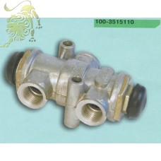 Клапан защитный двойной КАМАЗ 100.3515110 (ПААЗ)