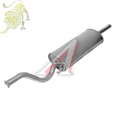 Глушитель 2108-09 (Польша 11.05) алюминизир. 2108-1201005 (06420)
