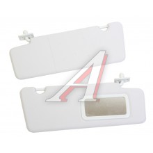 Козырек солнцезащитный Приора 2170-8204011/10 2шт. с зеркалом